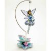 Blue Ballerina Fairy Ornament with Stand by Jessica Galbreth