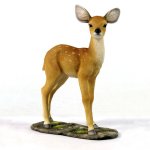 Time to Stand Fawn Deer Figurine