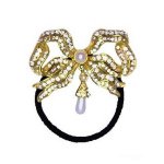 Elegant Bow Ponytail Holder by Spring Street Design