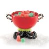 Elf Christmas Footed Serving Bowl with Handles