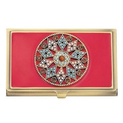 Moroccan Design Credit Card Wallet by Spring Street Design
