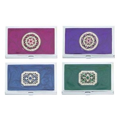 Baroque Treasures Credit Card Wallet by Spring Street Design