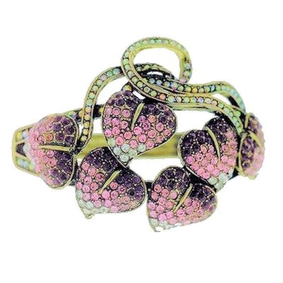 Leaf Design Goddess Bracelet by I Love Bracelets