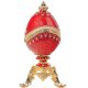 Royal Majesty Egg Figurine Trinket Box by Keren Kopal