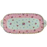 Petite Rose Design Serving Platter from Andrea by Sadek