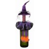 Witch Costume for Wine Bottles Halloween Decoration