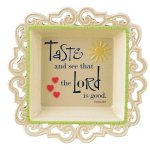 Lord is Good Ceramic Candy Dish
