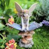 Scarlet Fairy Garden Figurine