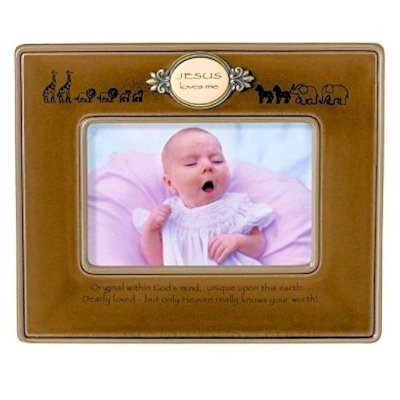 Jesus Loves Me Baby Photo Frame