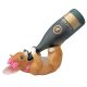 Chihuahua Dog Figurine Wine a Bit Wine Holder