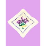 Leaf Bouquet Handmade Linen Sachet Pillow
