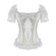 Vintage Virginal Maiden Bridal Corset