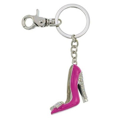 Craze Fashion LV Sneaker Keychain Pink