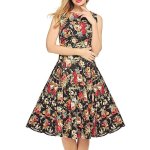 Demure Vintage Maiden Party Dress