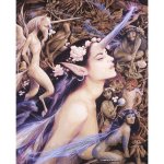 Unicorn Woman Fairy Fantasy Art by Brian Froud