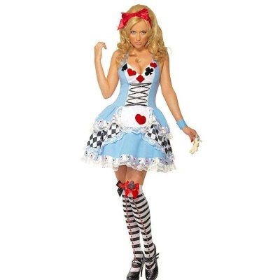 Poker Queen Adult Costume Also Plus Sizes