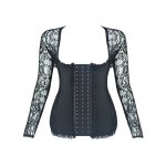 Good Goddess Steel Boned Black Shape Wear Top