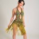 Tribal Beaded Dress for Belly Dance Costume
