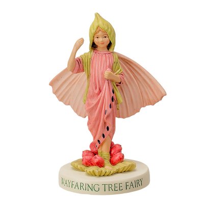 Wayfaring Tree Flower Fairy Figurine by Cicely Mary Barker
