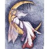 Moon Dreaming Fairy Fantasy Art by Jessica Galbreth
