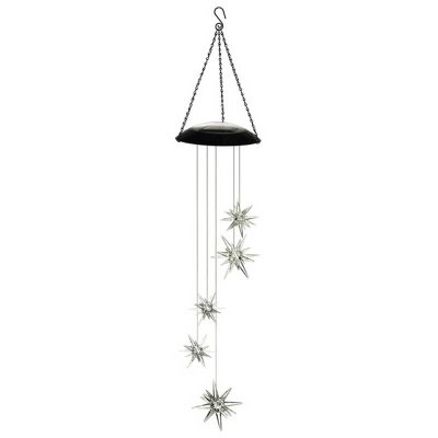 Solar Glowing Stars Hanging Garden Ornament