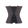 Steam Punk Chic Steel Boned Corset Also Plus Sizes