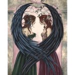 Sisters Fantasy Art Fairy Mouse Pad by Amy Brown