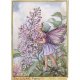 Lilac Flower Fairy Fantasy Art by Cicely Mary Barker