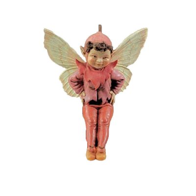 Mulberry Flower Fairy Ornament by Cicely Mary Barker