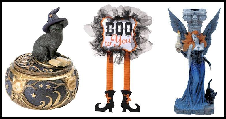 halloween fairy garden figurines