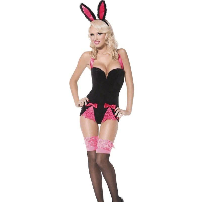 Pin Up Playgirl Adult Playboy Bunny Costume