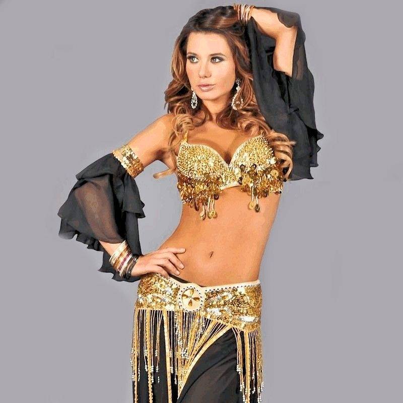 Arm Bands with Sequins for Belly Dance Costume