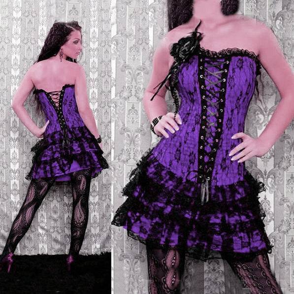 Magical Mademoiselle Corset Set Top & Skirt