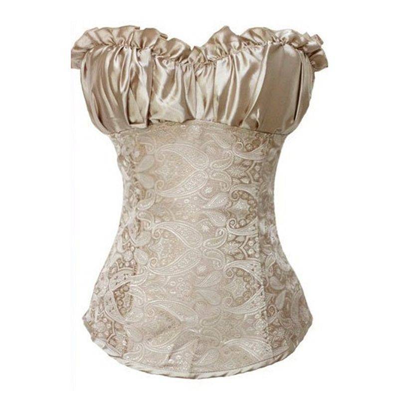Shimmering Rose Kissed Lady Corset