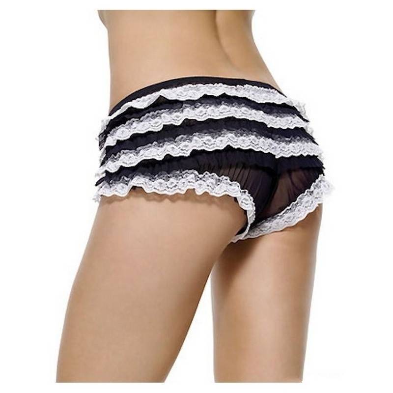 Panties Corset Costume Accessory with Ruffles