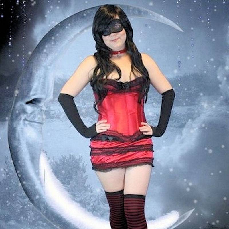 Burlesque Love Corset Set Top & Skirt