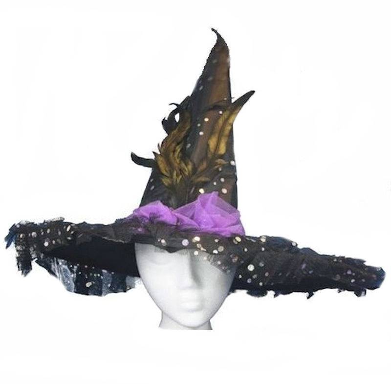 Polka dot witch hat discount