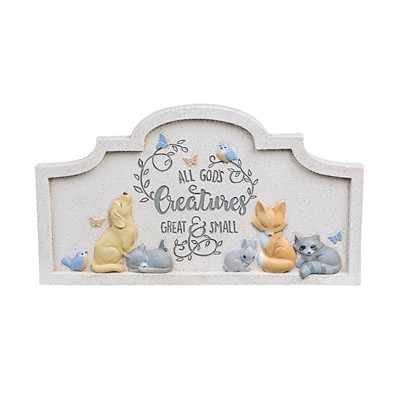 All God’s Creatures Garden Sign by Grasslands Road