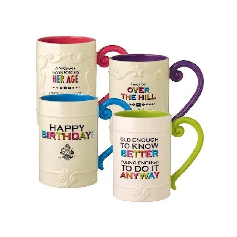 Over the Hill Birthday Coffee Mug by Grasslands Road