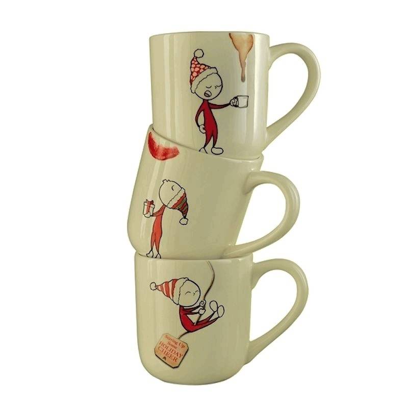 Christmas Coffee Mug or Tea Cup Cartoon Character - $ Christmas Coffee Mug or Tea Cup Cartoon Character - $