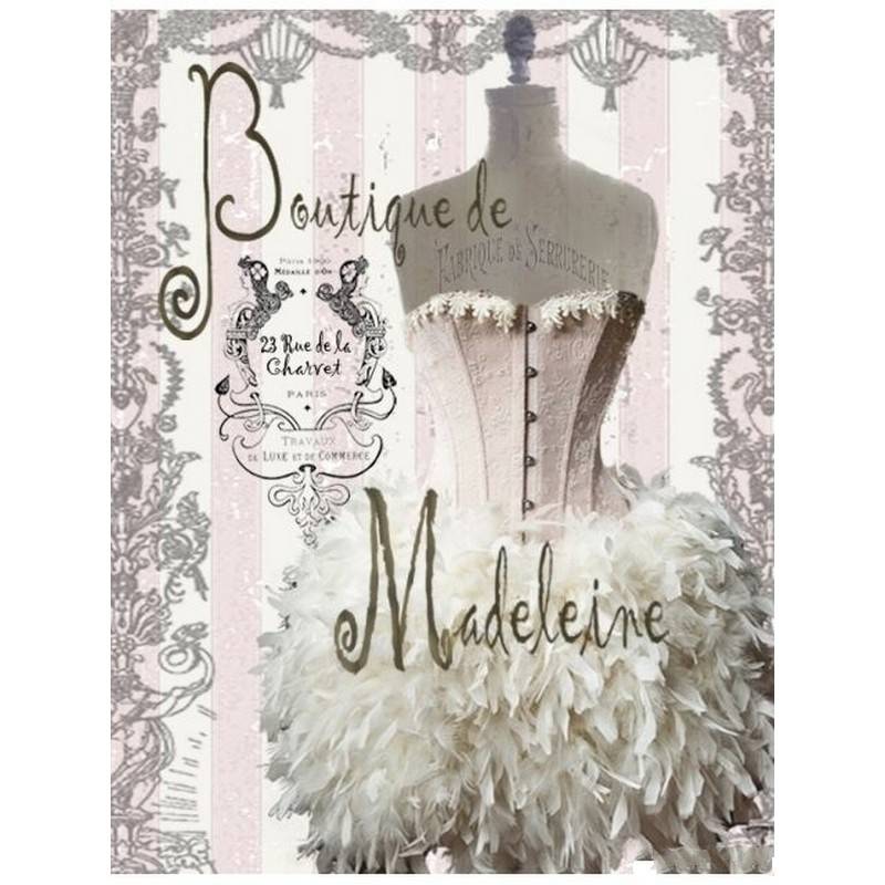 Madeleine Boutique Corset Wall Art