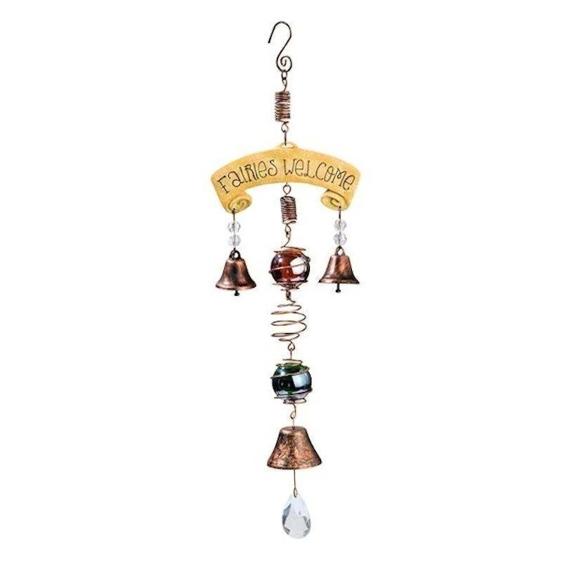 Fairies Welcome Fairy Garden Wind Chime