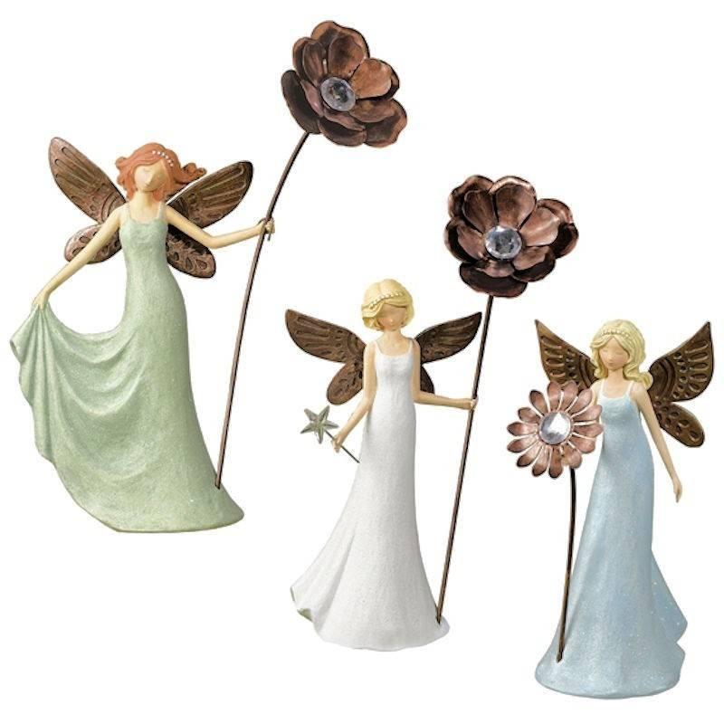 metal fairy figurines