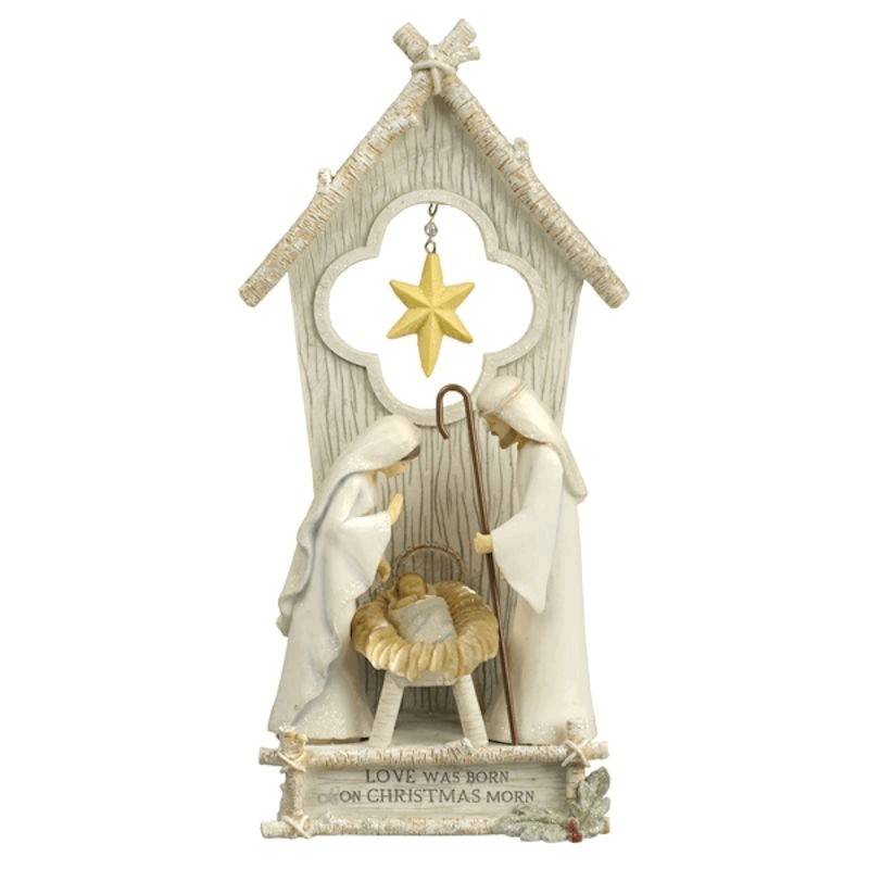 Gifts of Glory Nativity Love Was Born Christmas Figurine
