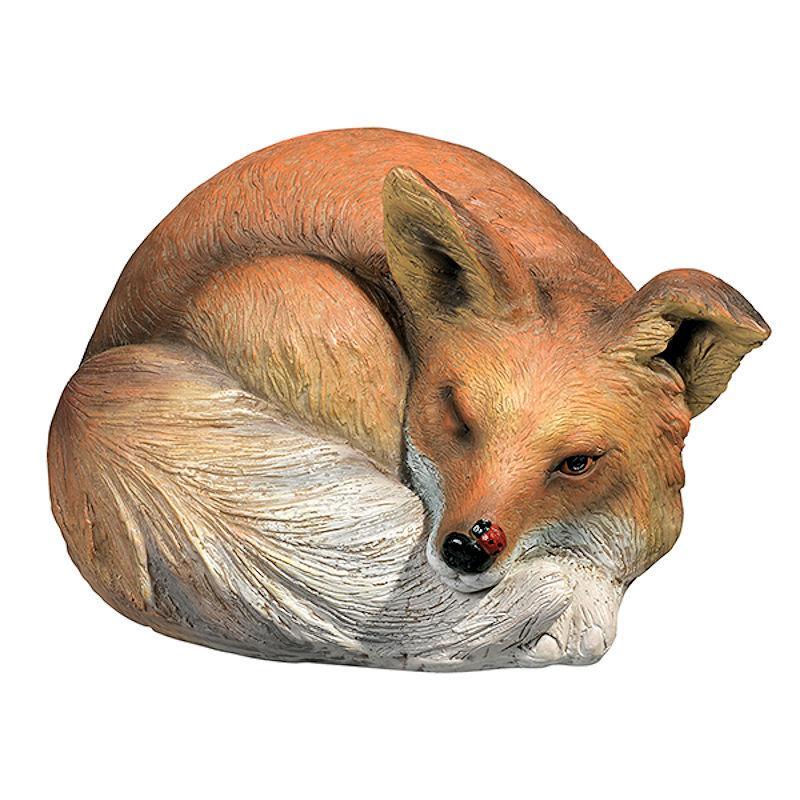 Hide A Key Fox Garden Figurine by Grasslands Road