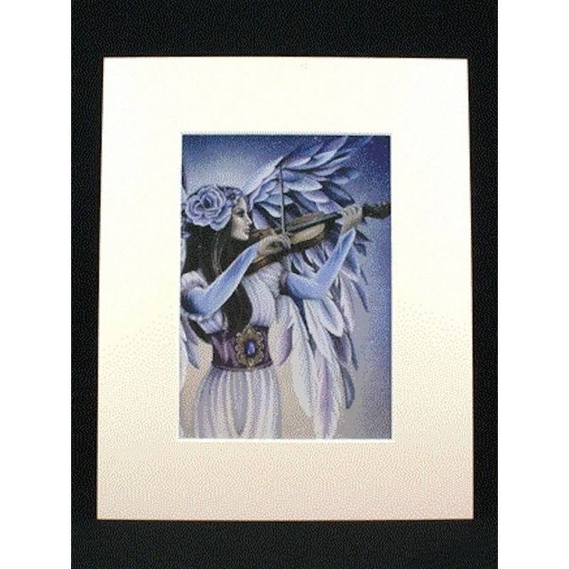 Divine Melody Angel Fantasy Art by Jessica Galbreth