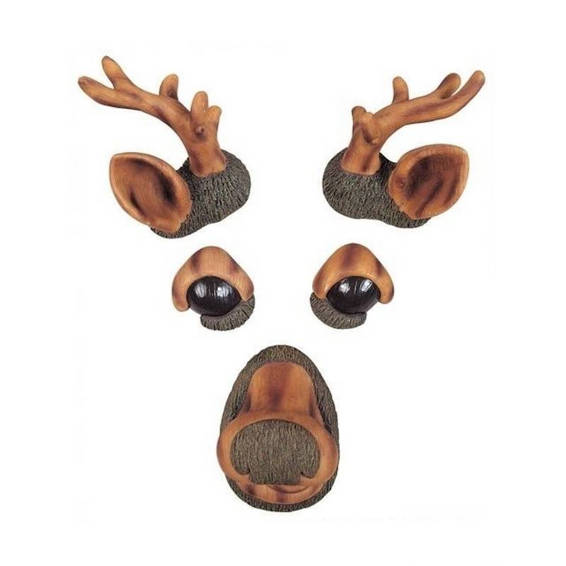 Deer Tree Face Garden Figurine