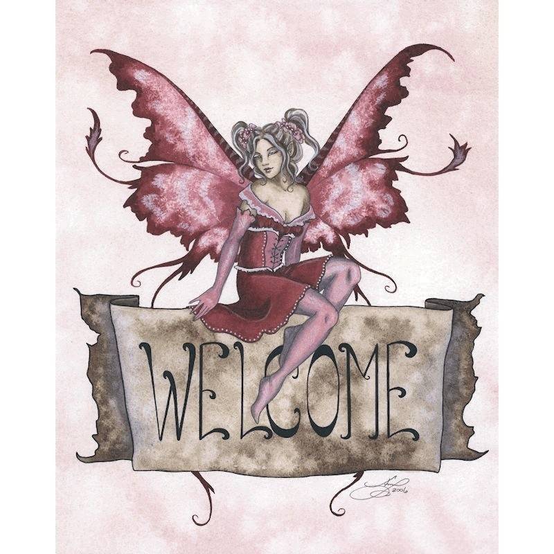 Welcome Fairy Fantasy Art by Amy Brown