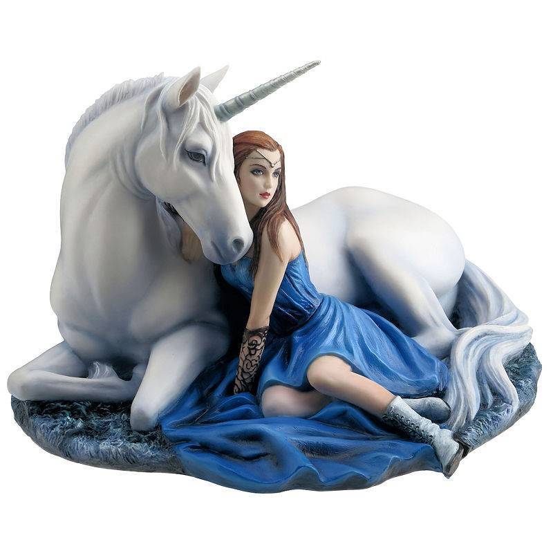 Unicorn Moon Keychain Urn by Anne Stokes - In The Light Urns