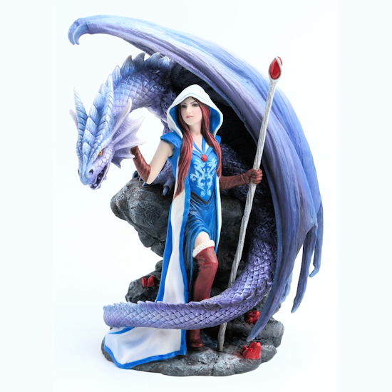 Dragon Mage Figurine by Anne Stokes